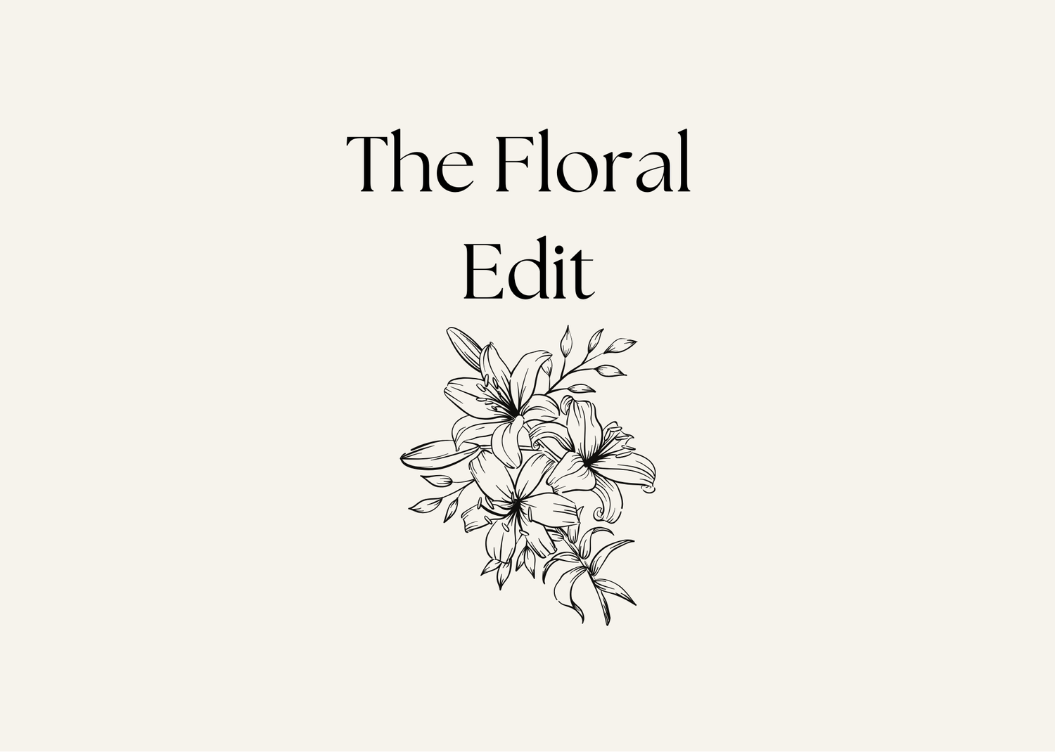 The Floral Edit